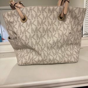 MK Michael Kors logo tote bag purse
